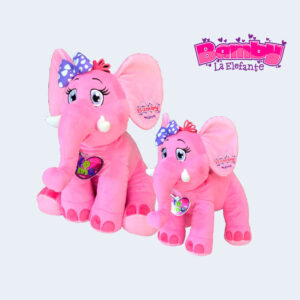 ELEFANTE BAMBY ROSADO
