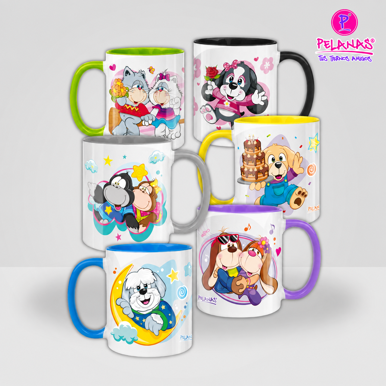 MUGS ENCANTOS X 6
